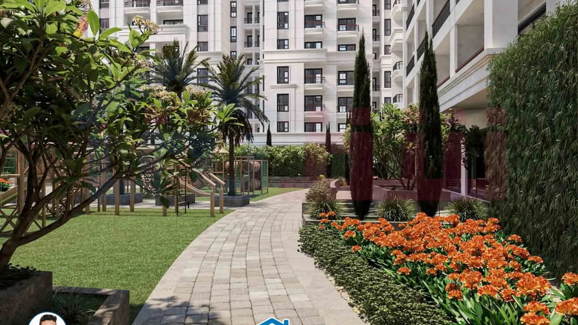 Stylish Al Murooj Luxury Compound with Unique Designs and Three Bedrooms for Sale