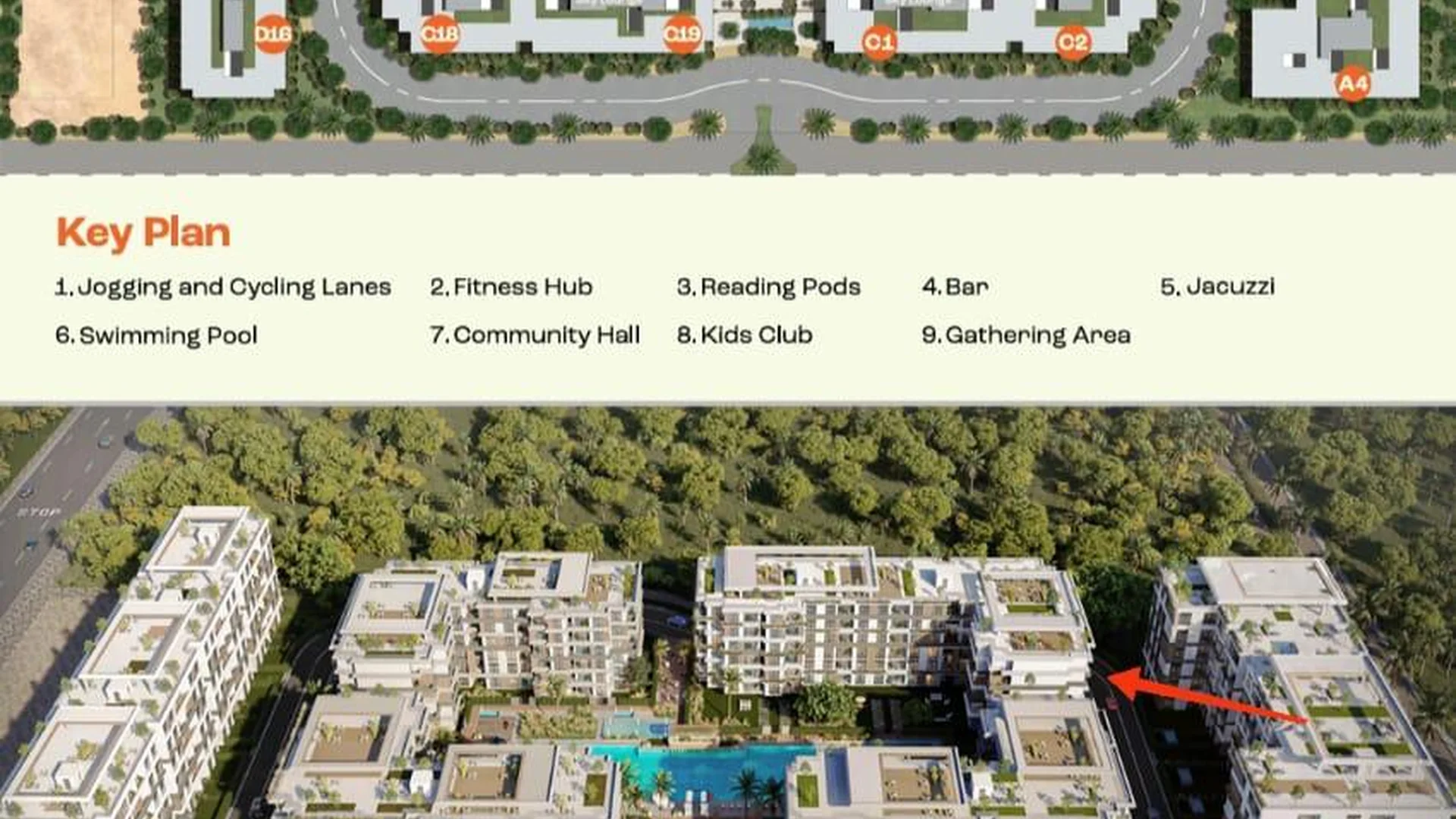100 SQM Apartment – 2 Bedrooms – Coy by Voya – EGP 40,625 Monthly