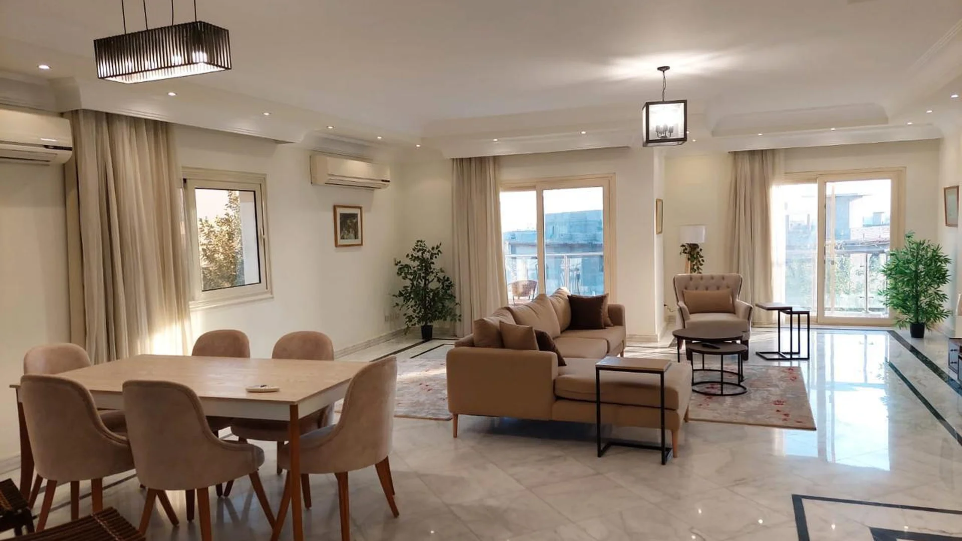 West golf new cairo apartment for rent