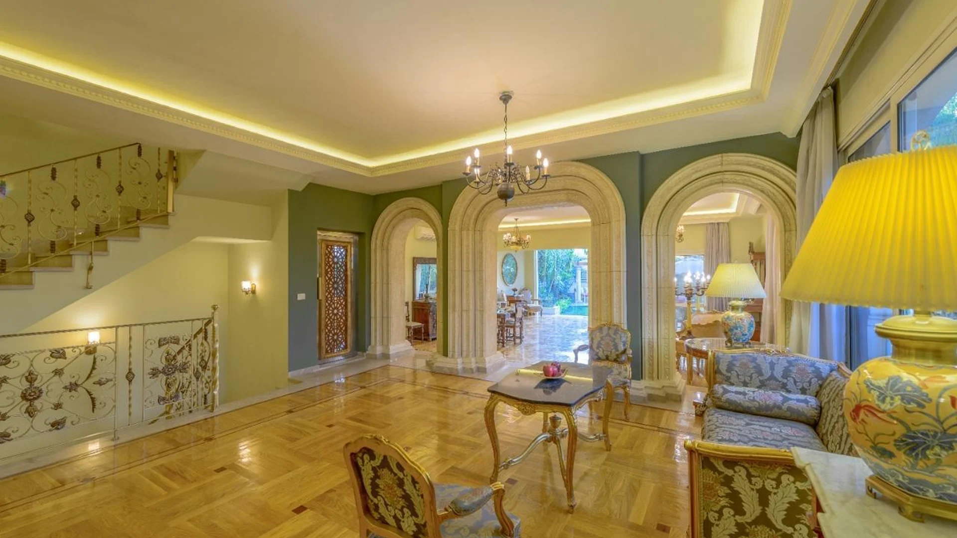 Twin Luxury Living at Al Patio 2 Exclusive Five Bedroom Compound with Unique Designs