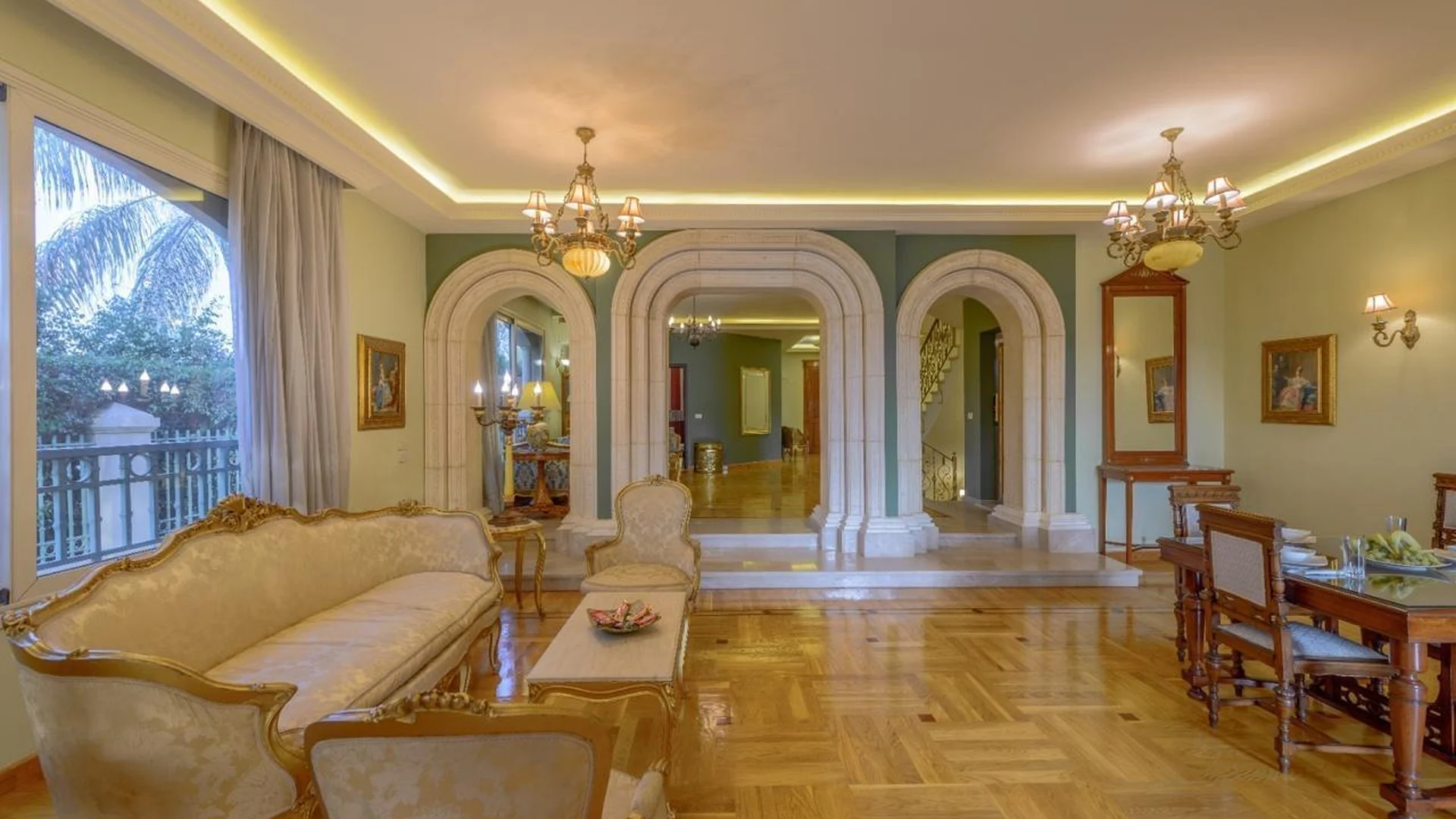 Twin Luxury Living at Al Patio 2 Exclusive Five Bedroom Compound with Unique Designs